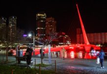 El Gobierno porteño se suma a la Semana Global de la inclusión iluminando monumentos de rojo