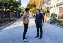 Morón: Katopodis recorrió obras del Programa MAS