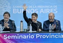 Kicillof encabezó la apertura del primer seminario provincial sobre Centros Socioeducativos y Comunitarios