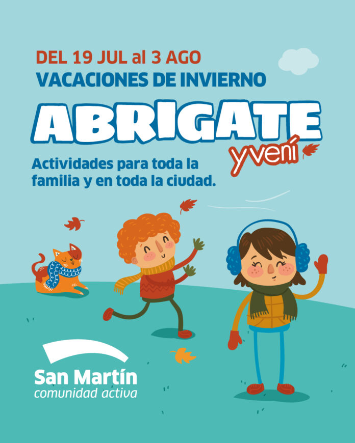 San Martín tendrá más de 450 propuestas gratuitas en vacaciones de invierno