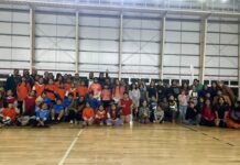 Vecinos y vecinas disfrutaron de los encuentros de vóley infantil en los polideportivos del Municipio de Tigre