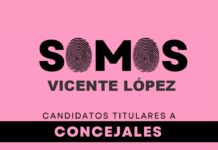 Se conformó la lista del Frente Somos Buenos Aires en Vicente López