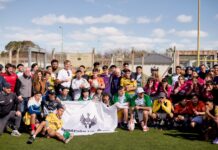 Los All Blacks se reencontraron con los Espartanos en la Unidad 48 de San Martín