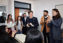 Kicillof inauguró el edificio educativo N°270