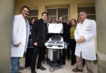 Kicillof inauguró un nuevo laboratorio en el Hospital Materno Infantil “Argentina Diego” de Azul