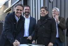 Kicillof y Katopodis inauguraron un nuevo Mercado Bonaerense Fijo