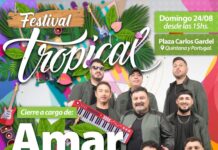 Amar Azul, Kingto y más artistas tocarán el domingo en un Festival Tropical familiar y gratuito en San Fernando