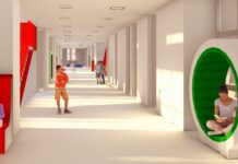La nueva escuela de Estación Buenos Aires entra en su etapa final
