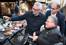 Julio Zamora en San Isidro: “Hay un país parado económicamente y los comerciantes están asfixiados“