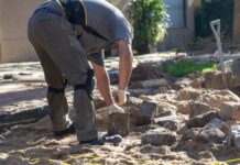 San Isidro trabaja en la preservación de su adoquinado histórico
