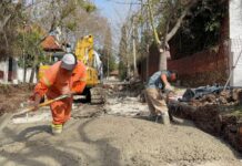 Continúan las mejoras en las calles de San Isidro: finalizaron 160 obras y hay otras 14 en ejecución