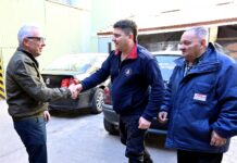 Con ejes en la salud, seguridad y en las entidades de bien público, Julio Zamora realizó una recorrida por Luján