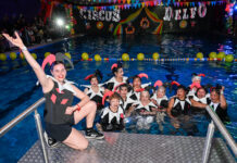 Miles de vecinos y vecinas fueron protagonistas de las Galas de Aquagym 2025 en los polideportivos del Municipio de Tigre