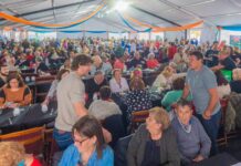 Juan Andreotti compartió el gran festejo del Día del Jubilado de San Fernando