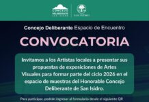 El Concejo Deliberante de San Isidro convoca a artistas locales exponer durante el 2026