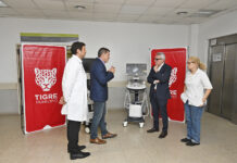 Inversión en salud: Julio Zamora presentó dos ecógrafos digitales para el Hospital Materno Infantil «Dr. Florencio Escardó»
