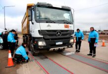 En lo que va del año, Transporte retiró de las rutas bonaerenses más de 3.400 toneladas de sobrepeso en camiones