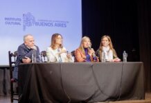 Alvarez Rodríguez y Saintout presentaron el Festival Internacional de Cine de la Provincia