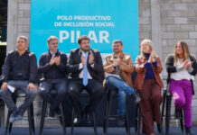 Inauguración del Polo Productivo de Inclusión Social en Pilar