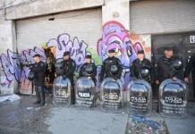 Dos detenidos en Villa Crespo en el operativo de la Policía de la Ciudad para recuperar un inmueble tomado