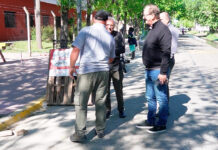 Julio Zamora supervisó el avance del «Plan de Veredas Vecinales» en Benavidez