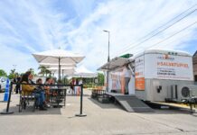 Salvá Tu Piel: el Municipio de Tigre llevó adelante un operativo de control de lunares en el centro de la ciudad