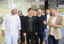 Kicillof recorrió fábricas en el Parque Industrial de Mar del Plata