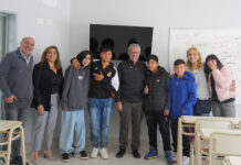 Julio Zamora inspeccionó el funcionamiento de la nueva Escuela Secundaria N°47 de Benavídez