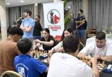 El HCD de Tigre fue escenario para una nueva etapa de la Liga Nacional Superior de Ajedrez
