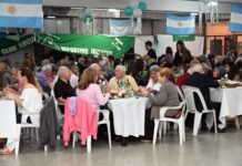 Julio Zamora acompañó el 73° aniversario del Club Social y Deportivo Juventud de Rincón de Milberg