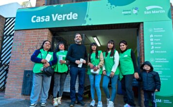 Fernando Moreira inauguró la Casa Verde de Villa Ballester