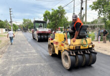 Avanza el Plan de Asfaltos del Municipio de Tigre en el barrio Las Tunas de General Pacheco