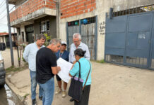 Gestión municipal: Julio Zamora monitoreó obras de entubamiento en General Pacheco