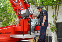 «Un día como Bombero», la actividad organizada en el cuartel de Tigre centro con la compañía del Municipio