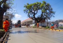 San Isidro avanza con la repavimentación de una de las principales arterias de Boulogne