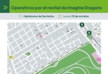 San Isidro: importante operativo por el recital de Imagine Dragons en el Hipódromo