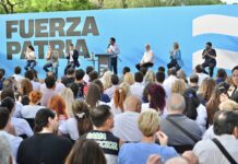 Kicillof, Katopodis y Moreira cerraron la campaña de Fuerza Patria en San Martín