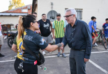 Junto a la comunidad, Julio Zamora compartió el 37° aniversario de la Sociedad de Fomento Los Tábanos