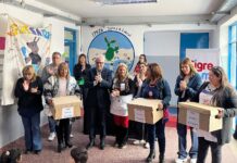 Con el objetivo de fortalecer el desarrollo del ciclo lectivo, Julio Zamora encabezó una nueva entrega de anteojos del programa Para Verte Mejor