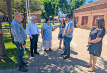 Infraestructura escolar: Julio Zamora supervisó los trabajos de ampliación en el Jardín de Infantes N°935 de Troncos del Talar