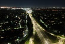 Ya se renovaron más de 300 luminarias con tecnología LED en las colectoras de San Isidro