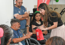 En Tigre centro, el Municipio realizó una nueva entrega de materiales ortopédicos