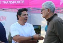 Marinucci y Barrera encabezaron un mega operativo de educación vial en Villa Gesell