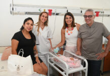 Primer nacimiento del 2026 en Tigre: Julio Zamora visitó a la bebé Larissa en el Hospital Materno Infantil