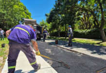 En Don Torcuato, Julio Zamora supervisó diferentes obras públicas que ejecuta el Municipio de Tigre