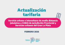 Actualización Tarifaria Febrero 2026