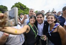 Kicillof participó de una jornada de formación y prevención de incendios forestales
