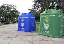 Se superaron los 10 millones de kg de reciclables recolectados por el Municipio de Tigre