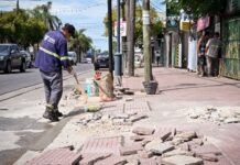 Plan de Veredas: el Municipio de Tigre llevó adelante la construcción de más de 50.000 m² en el 2025