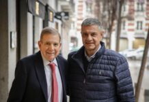 Jorge Macri se reunió en Madrid con el presidente electo de Venezuela, Edmundo González Urrutia